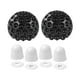 thumbnail image 1 of Tapas para tornillos de inodoro decorativas, prácticas y sencillas. Conjunto blanco y negro, 1 of 9