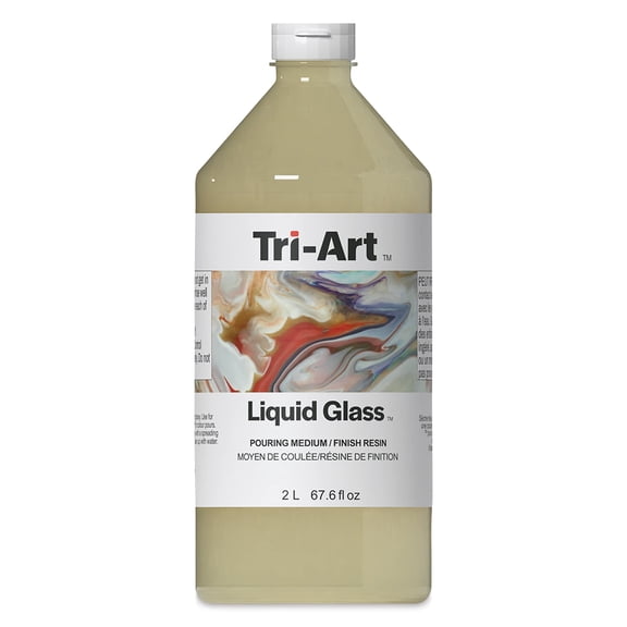 Tri-Art Liquid Glass Acrylic Pouring Medium - 2 L