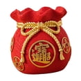 thumbnail image 2 of Bolso para Festival de Primavera, jarrón Feng Shui, adorno, decoración de mesa, Material decorativo de resina para decoración de estante de pared Estilo A, 2 of 8