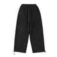 thumbnail image 4 of Huanglei Boys Pants Drawstring Elastic Sweatpants Active Joggers Fleece Warm Sweatpants For Kids, 4 of 7