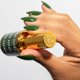 thumbnail image 2 of Set de esmaltes de uñas en gel DAISY DND Green Collection 15 ml x 2, 2 of 6