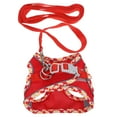 thumbnail image 1 of OULII 1 Set Red Polyester Cat Harness Leash for Night Use with Reflective Strips 13.8x11.8x4.6in, 1 of 8