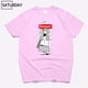 thumbnail image 4 of Camiseta de algodón con estampado negro de Senpai Anime Girl Nerdy para hombre, camiseta de manga corta para mujer, camiseta de algodón, ropa unisex Harajuku, 4 of 5