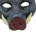 thumbnail image 3 of Máscara de jabalí de Halloween Juego de roles Novedad Accesorios creativos Cubierta de cara de animal Máscara de cabeza para bares Actuación en escena Gris, 3 of 8