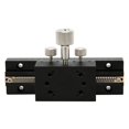 thumbnail image 1 of Wchiuoe Manual Gear Trimming Platform, Aluminum Alloy X Sliding Stage, For Optical Instruments Semiconductor Manufacturing Equipment Measuring Devices Testing Machines, 1 of 8