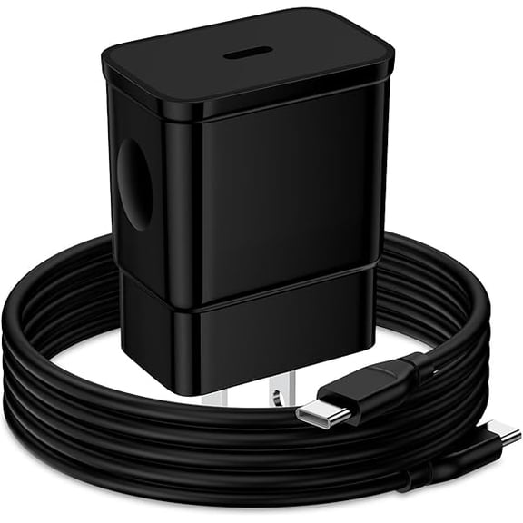 xixishop Fast Charger 25W USB C Android Charger 6FT Type C Cable Power Cord Phone Charging Wall Charger Block Compatible with