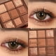 thumbnail image 2 of Paleta de sombras de ojos nacaradas, 9 colores, mate, Color tierra, lentejuelas brillantes, pigmentos de sombra de ojos, maquillaje de Ojos de larga duración qym unisex, 2 of 2
