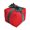Red, variant on Luckky Christmas Gift Box Shaped Velvet Throw Pillow with Bow Ornament,Festive Xmas Decorative Square Cushion for Sofa Couch Bed Home Holiday Decoration