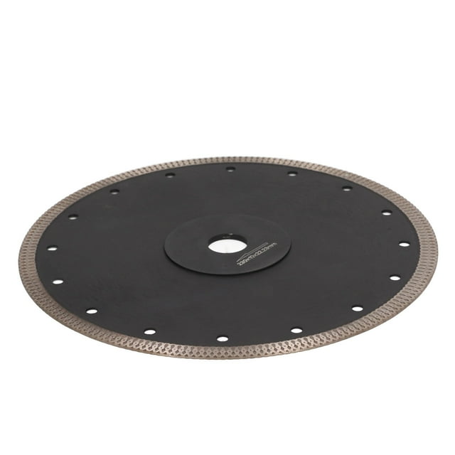 Circular Cutting Wheel, Easy To Install Flange Mesh Design High Efficiency Saw Blade 65 Manganese Alloy Steel Plate For Granite Marble Tile Ceramic 230mm / 9.1in