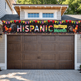 thumbnail image 7 of Polyester Decorative Banner Hispanic Heritage Festive Background for Celebration Event Party Indoor, 7 of 7