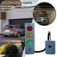 thumbnail image 2 of Garage Parking Sensor Garage Parking Aid,Wall Mounted Three Colors Traffic LED Light Flashing, Alarm Signal, Garage Safe Light, Auto Parking System for Car Stop Indicator, 2 of 8