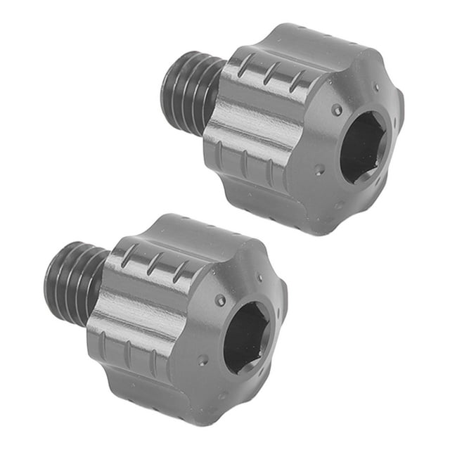 2Pcs Motorcycle Rearview Mirror Adapter Bolts Aluminum Alloy Motorcycle Mirror Screws Anti Slip Mirror Mount Adapter Screw for Motorbike