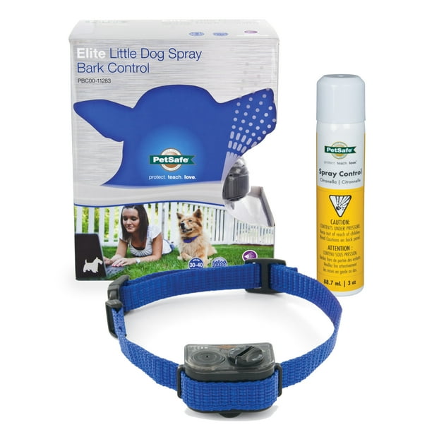 PetSafe Little Dog Deluxe Spray Bark Control Collar for Dogs 8 to 55lbs
