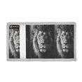 thumbnail image 2 of Cloth Purse Boys' Novelty Wallets Girls' Novelty Wallets Men's Wallets Women's Wallets Card Wallet Cash Wallet Student ID Bag Coin Wallet Grey Crown Lion, 2 of 7
