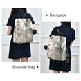 thumbnail image 7 of Leaves and Rabbit Travel Laptops Backpack for Women Anti-theft Casual Work Bag Daypack Lightweight Laptop Bag, 7 of 7