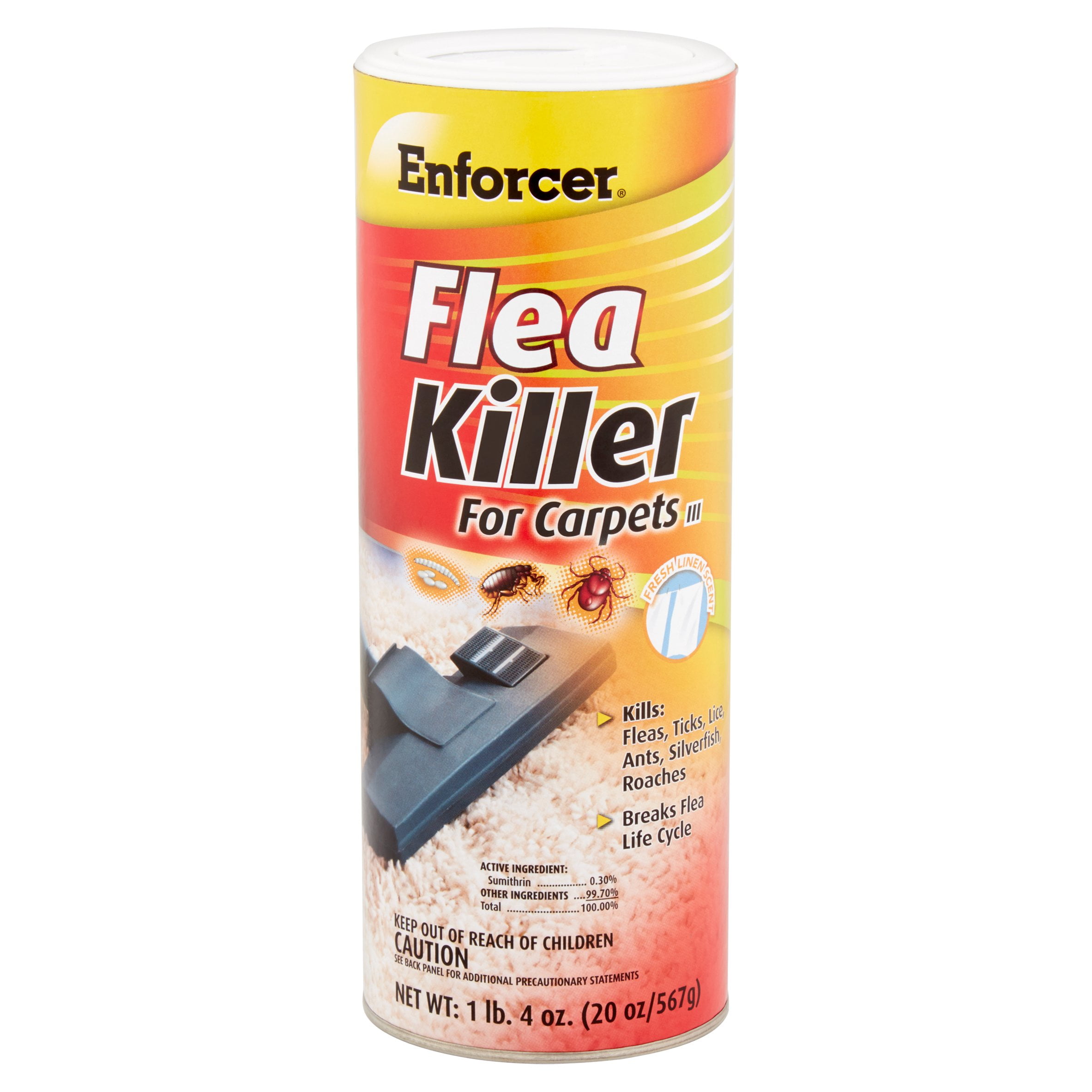 Enforcer Flea Killer For Carpets Iii 20 Oz Walmart Com