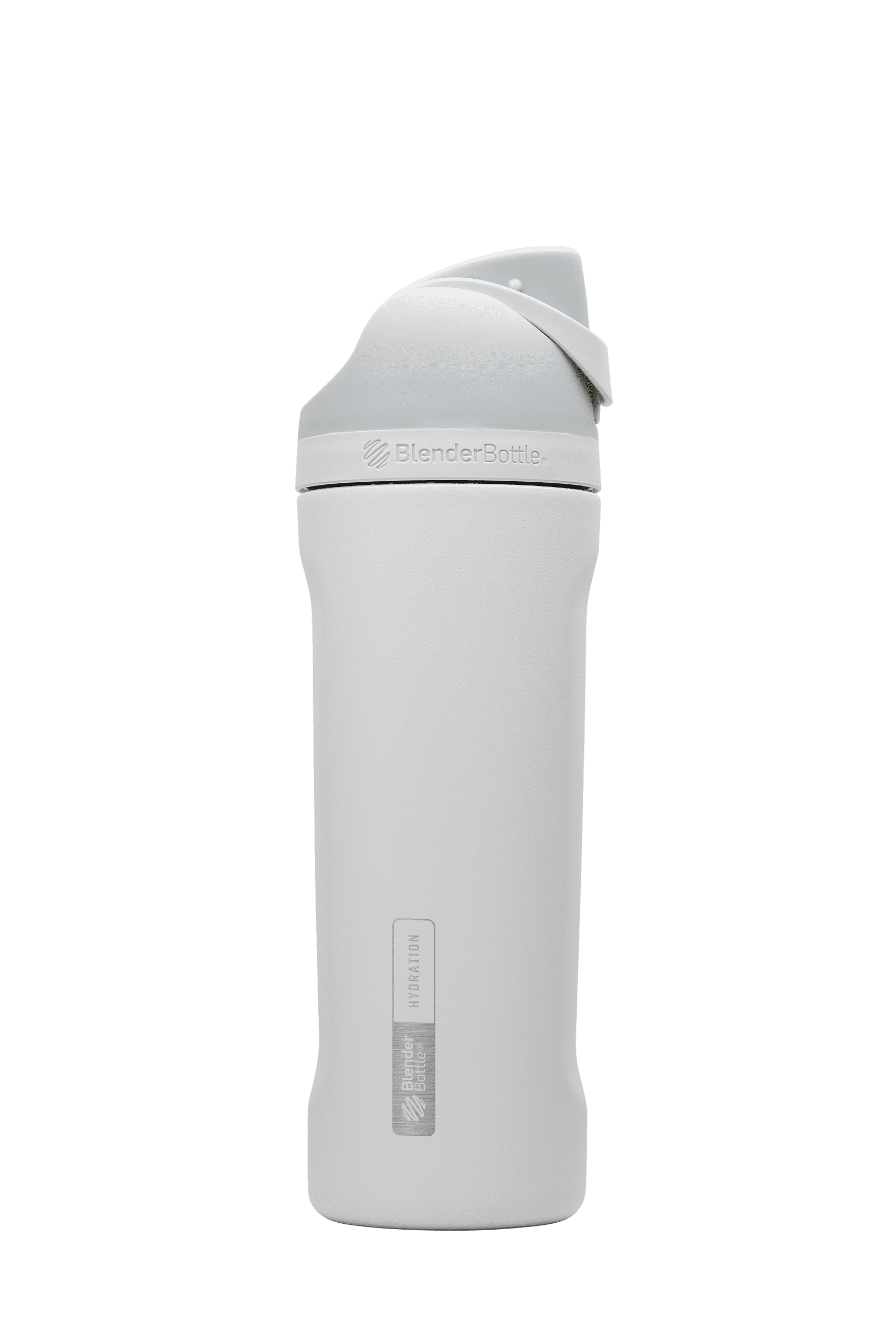 BlenderBottle Hydration 19oz Nila Stainless Steel White