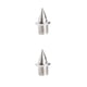 thumbnail image 3 of Naiovety Spikes Sturdy Athletic Shoe Studs Trainers Pinzas Jogging Reemplazos Accesorios de competencia al aire libre Nail Clavo afilado 2piezas, 3 of 6