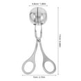 thumbnail image 2 of Masteelf Meatball Maker Spoon Stainless Steel Meat Baller Ball Maker Meatball Scoop For Home Cooking Shaping Meatballs Fish Balls And Cookies, 2 of 7