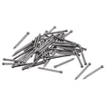thumbnail image 1 of Unique Bargains Finishing Nails 150 Pack 30mm 1-3/16 Inch Hand-Drive Hardware Carbon Steel Lost Head Nails, 1 of 5