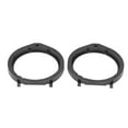 thumbnail image 2 of Speaker Adapter Rings, ABS Plastic Black Easy Installation  Speaker Gasket  Replacement For FIT 2008-2014 For Car, 2 of 8
