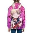 thumbnail image 3 of My Hero Academia Himiko Toga Youth Sweatshirt Hoodies Pullover 3D Print Novelty Hooded Hoody Clothes For Boys Girls Teen Clothing, 3 of 7