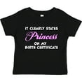 thumbnail image 3 of Inktastic Princess Girls Toddler T-Shirt, 3 of 5