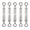 5, variant on 6PCS M6 Hook & Hook Turnbuckle 304 Stainless Steel Turnbuckle Wire Rope Tension Heavy Duty Turnbuckles for Cable Railing Wire Rope Hardware Kit (M6, Hook & Hook)