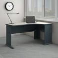 thumbnail image 2 of Bush Business Furniture Cubix Right Corner Desk Slate/White Spectrum WC84863, 2 of 7