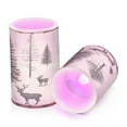 thumbnail image 7 of Yayeee Flameless Candles with Remote Flickering Battery Operated Multi Color Changing, Black Deer, 7 of 7