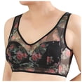 thumbnail image 4 of Ice Silk Lace Comfortable Bras for Women ElleBloom Anti-Sagging Wireless Bras Seniors Soft Everyday Bra, 4 of 6