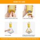 thumbnail image 4 of Mini secadora de ropa portátil, secadora de tamaño de viaje, adecuada para ropa interior de mujer, ropa de gimnasio, ropa, amarillo, 4 of 5