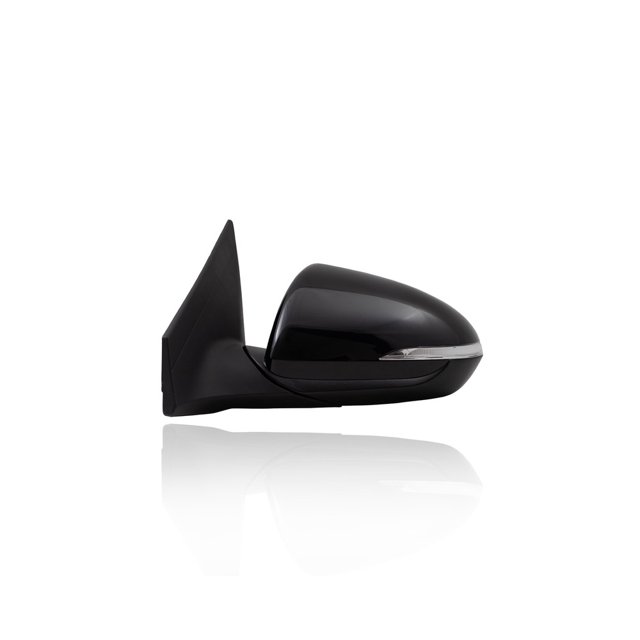 Door Mirror - Compatible/Replacement for '17-18 Hyundai Elantra Sedan Limited/Sport - Heated, With Signal & Blind Spot, Without Memory, Unpainted - Left Hand - Driver - 87610F3030