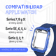 thumbnail image 5 of Correa para Apple Watch  de 41 mm Metálica + Protector lateral de pantalla. Estilo Milanese. Mamá Pulpo  Milanese case lateral, 5 of 5