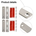 thumbnail image 3 of 2pcs Magnetic Cabinet Catches Door Stops Magnet Invisible Cupboard Drawer Furniture Door Magnet Catch Wardrobe Door Closer, 3 of 10