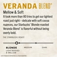 thumbnail image 4 of Starbucks VIA Instant Coffee Blonde Roast Packets — Veranda Blend — 1 box (8 packets), 4 of 6