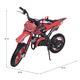 thumbnail image 2 of Moto Cross Para Niño Skr1000 Starkids De Gasolina 2 Tiempos Rojo, 2 of 9
