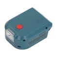 thumbnail image 2 of Cargador Adaptador De Batería, Convertidor De Batería De 14,4-18 V 5 V 2.1 A USB Portátil Amplia Compatibilidad 18 W PD3.0 Para Sitio De Mantenimiento, 2 of 7