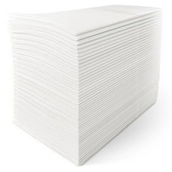OUNONA 50Pcs White Disposable Hand Towels Thick Napkins for Decor Elegant Party Wedding Events