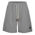 thumbnail image 3 of YANGXINX Men's Casual Shorts Summer Lightweight Drawstring Elastic Waist Joggers with Pockets Breathable Outdoor Athletic Relaxed Fit Clothes, 3 of 9