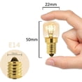 thumbnail image 2 of Oven Light Bulb 15W E14 T22 Pack of 10 Warm White 2700K, 80LM AC 230V Oven Refrigerator, 2 of 5