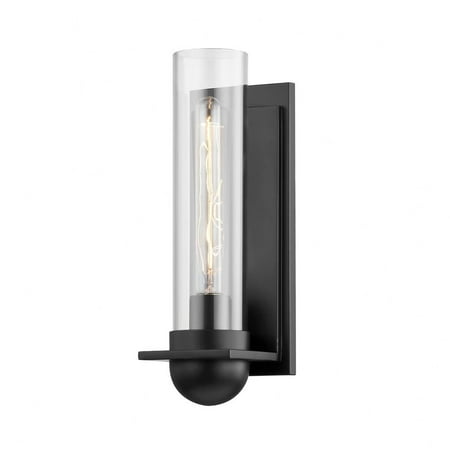 

Troy Lighting - One Light Wall Sconce - Kai - 1 Light Wall Sconce Satin Black