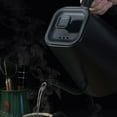 thumbnail image 4 of 1L Electric Gooseneck Kettle Teapot with Stainless Steel Inner Liner and Cover, Hot Water Boiler Heater White EU Plug, 4 of 5