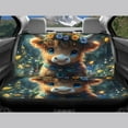 thumbnail image 4 of Pzuqiu Highland Cow in Forest Car Seat Covers Set Breathable Front and Rear Split Bench Seat Covers Full Surround Automotive Vehicle Cushion Cover for Cars Truck Vans Universal Fit Set, 4 of 7