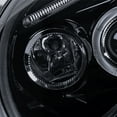 thumbnail image 6 of Spec-D Tuning Halo Glossy Black Housing Smoke Lens Projector Headlights Lamps Compatible with 1998-2005 Volkswagen Beetle With Factory Halogen Headlight, Left + Right Pair Headlamps Assembly, 6 of 7