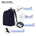 thumbnail image 3 of Easygdp Christmas Deer Mochila de Lona Resistente para Laptop, Compatible con Laptops de 15 a 17 pulgadas, Ideal para Escuela, Trabajo y Viajes-Medium, 3 of 5