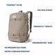 thumbnail image 2 of Mochila YETI Crossroads 22L Cape Dark Taupe, 2 of 8