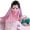 Light Pink, variant on Belly Dance Veil Mask Stage Veil Dance Classical Dance Veil Performance Accessories Female