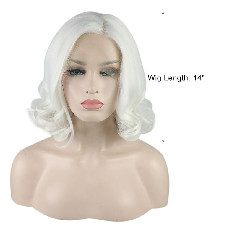 White 2025 wig medium