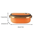 thumbnail image 2 of QUTETN Thermal Lunch Box for Food Portable Keep Warm Lunch Container for Adult To School Work Stainless Insulated Lunch Box Microwave Food Containers Food Storage Special Price, 2 of 3